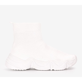 Terica tênis cano alto branco 1