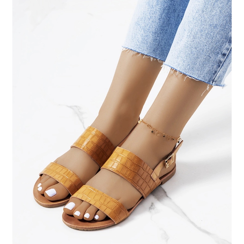 Sandálias de mulher Chinn castanhas castanho 1