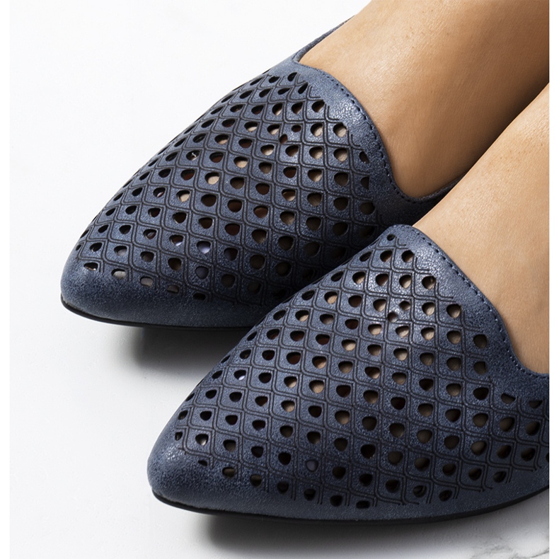 Mocassim Jarrett azul marinho a céu aberto 1