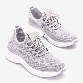Tênis esportivo Grey Merja cinza 1