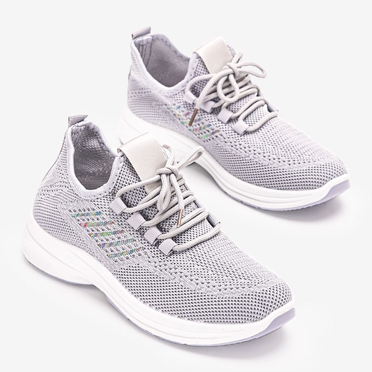 Tênis esportivo Grey Merja cinza 1