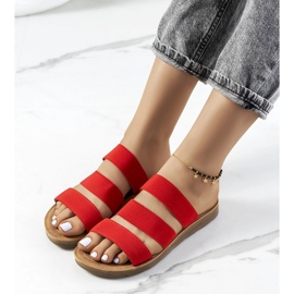 Chinelos Cremik femininos vermelhos 1