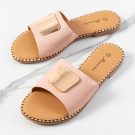 Chinelos de mulher rosa Synan 1