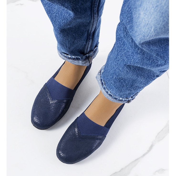 BM Tênis Boirs azul marinho de couro 1