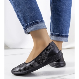 Tênis Bonnert de couro preto 1