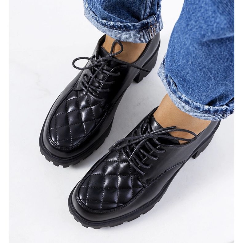 Sapato de salto alto preto Landra 1