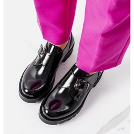 Sapatos de lente preta preto 1