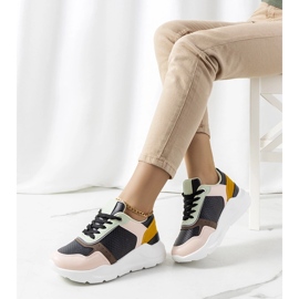 Sapatilhas Pottin de mulher negra preto 1