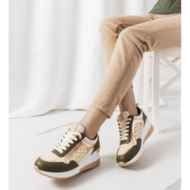 BM Tênis verde da Nanson bege 1