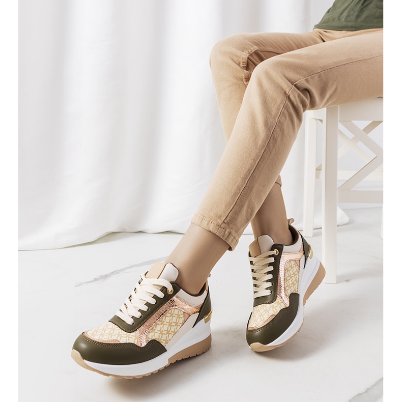 BM Tênis verde da Nanson bege 1