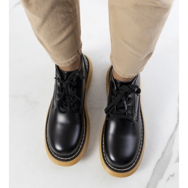 Botas pretas da Redelek preto 1