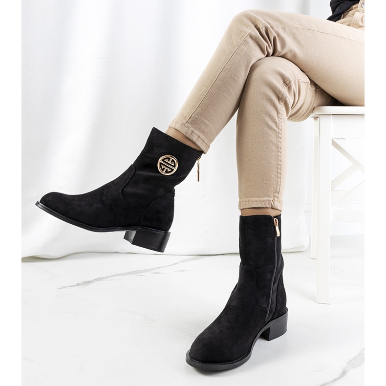 Botas pretas Nurset preto 1 Botas pretas Nurset preto 1