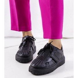 Tênis preto com velcro Pates 1 Tênis preto com velcro Pates 1