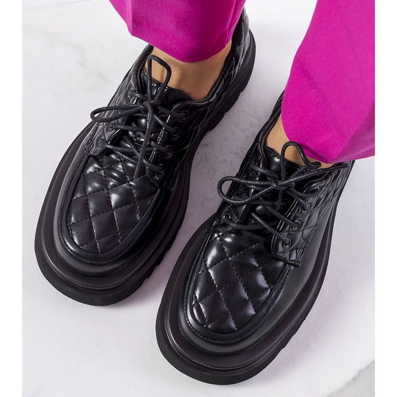 Sapatos Oxford pretos de Godin 1