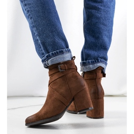 Botas castanhas Mossley marrom 1