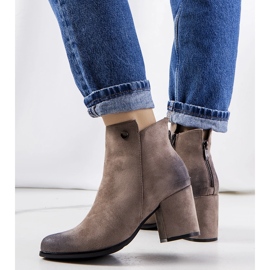 Botas castanhas Goldcrest castanho 1