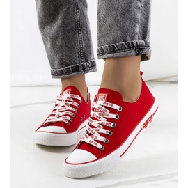 Tênis clássico vermelho Big Star KK274104 1