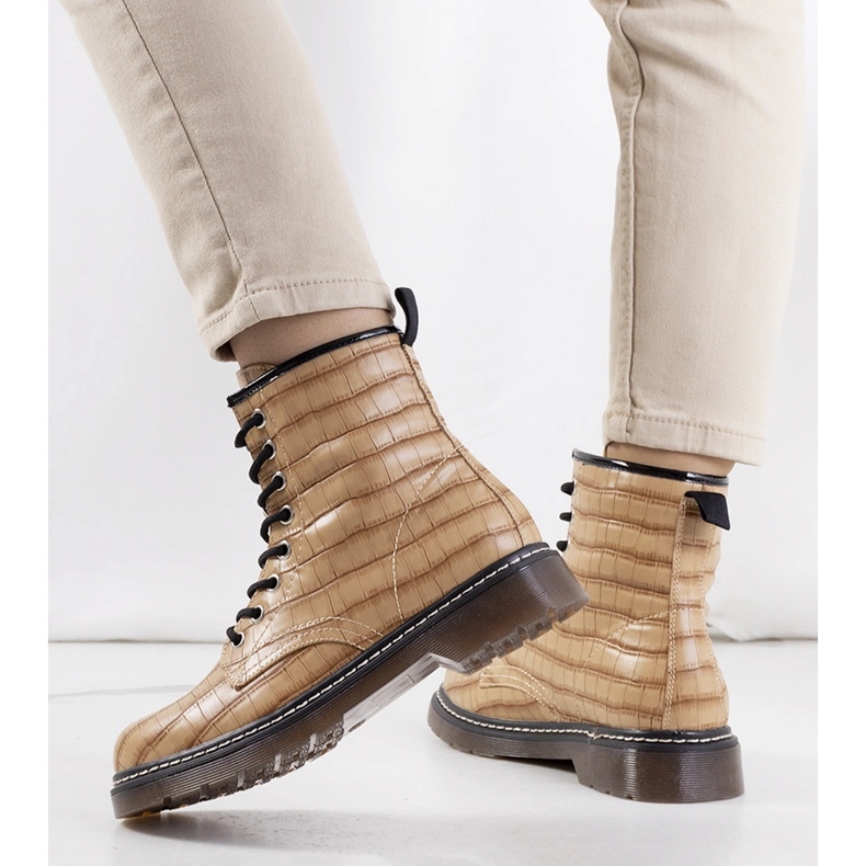 Botas de caminhada de mulher Norte castanhas marrom 1