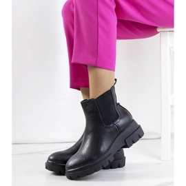 Botas pretas da Bexley preto 1