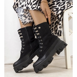 Botas Coombe pretas preto 1 Botas Coombe pretas preto 1