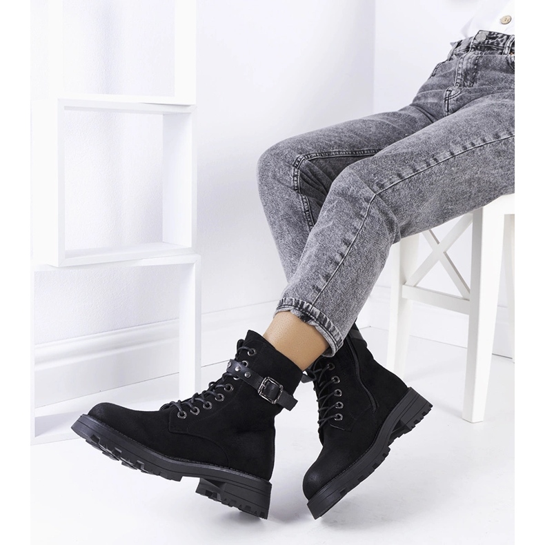 Botas Narnclaedra pretas preto 1
