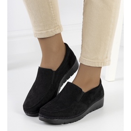 Sapatos pretos da Pirn 1