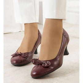 Scarpins vermelhos com laço Repina 1 Scarpins vermelhos com laço Repina 1