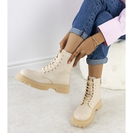 PA1 Botas de caminhada de mulher Tamila bege 2