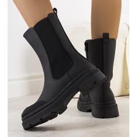Botas Antede pretas foscas preto 1