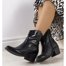 Botas de cowboy pretas Rubati preto 1
