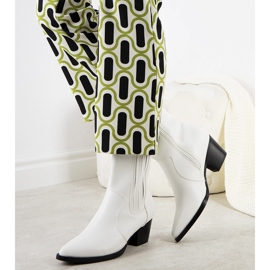 Botas de cowboy brancas Bento branco 1