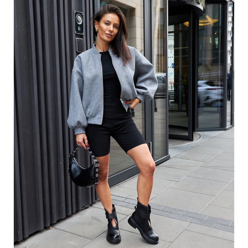 Botas femininas pretas Elbika preto 1