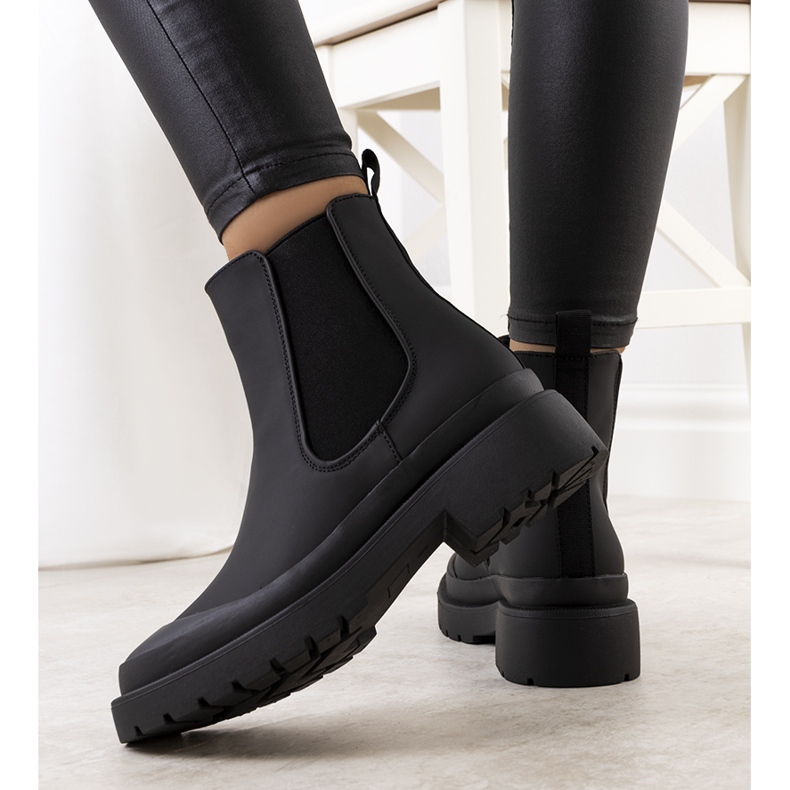 Botas femininas pretas Detis preto 1