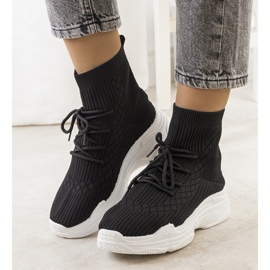 Meias pretas da Dowden preto 1