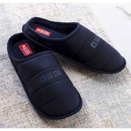 Big Star Chinelos isolantes de homem azul marinho KK174360 1
