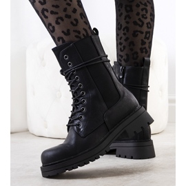 Botas femininas pretas Bromley preto 1