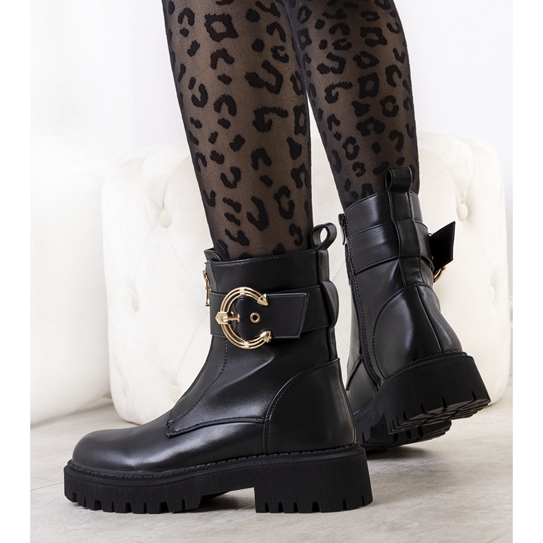 Botas pretas de mulher Gravi preto 1