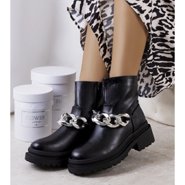 Botas pretas com sola alta Alide preto 1