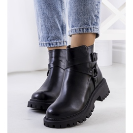 PA1 Botas de mulher pretas Meraz preto 1