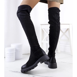 Maisy botas de camurça preta preto 1