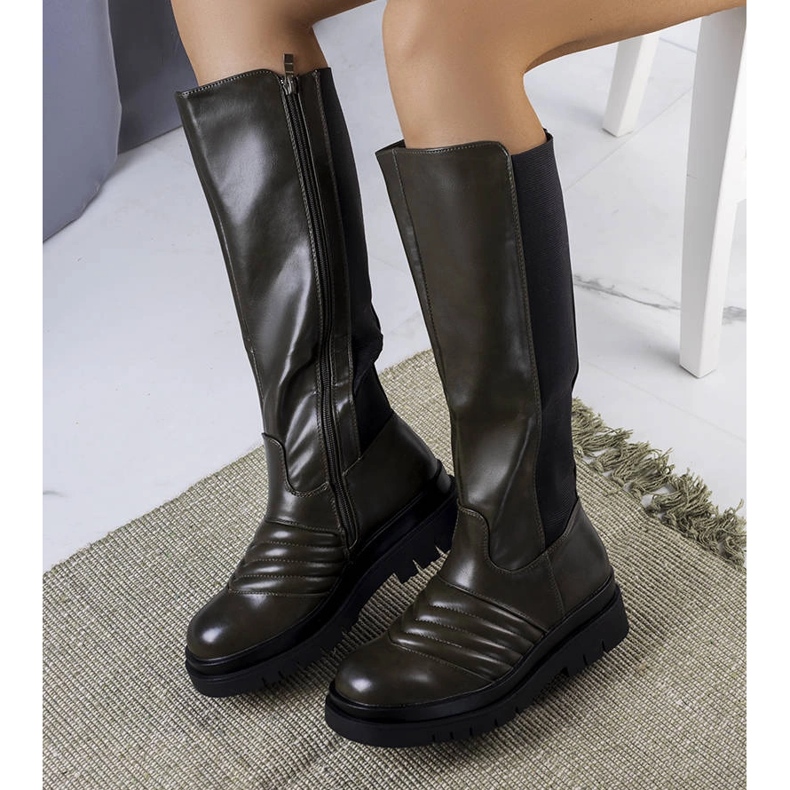 Botas Calíope Verdes 1