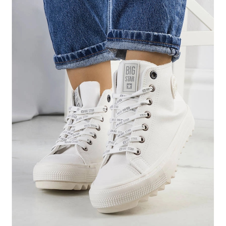 Tênis com isolamento branco Big Star GG274108 1