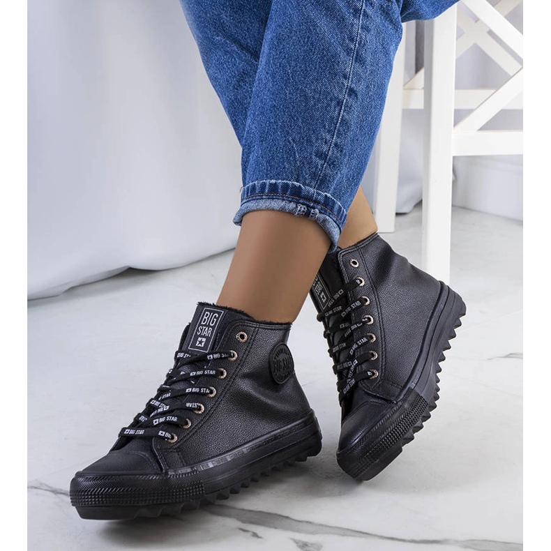 Tênis com isolamento preto Big Star EE274110 1