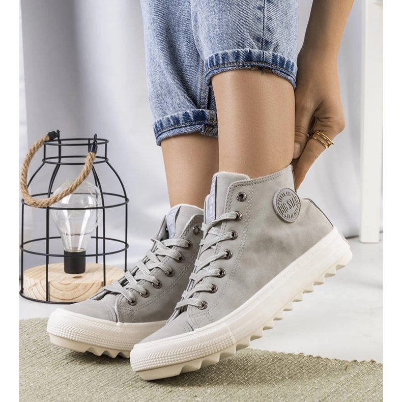 Tênis com isolamento cinza Big Star EE274114 1