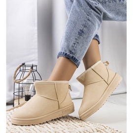 Botas de neve bege de mulher Big Star KK274290 1