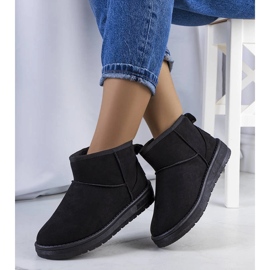 Big Star Botas de neve pretas de mulher KK274288-906 preto 1