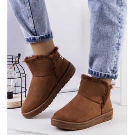 Big Star Botas de neve castanhas com pelo KK274620-802 marrom 1