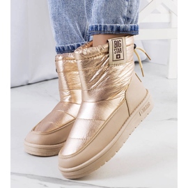 Big Star Botas de neve douradas II274121 bege 1