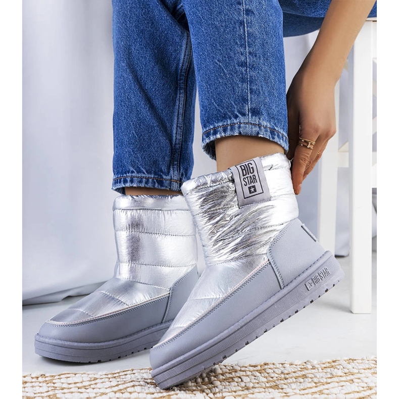 Big Star Botas de neve prateadas II274118 prata 1
