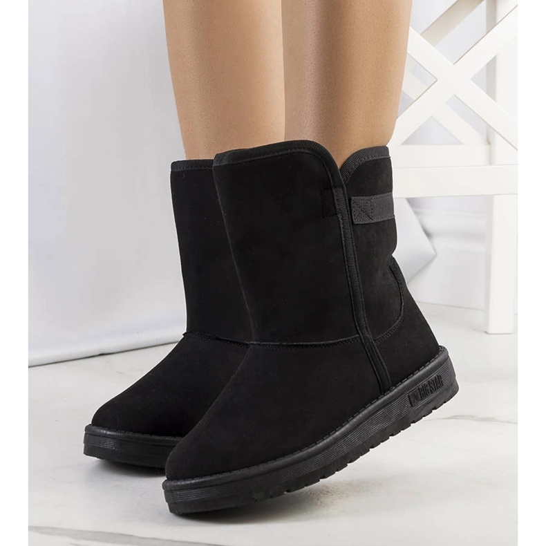 Botas de neve pretas Big Star KK274618 preto 1